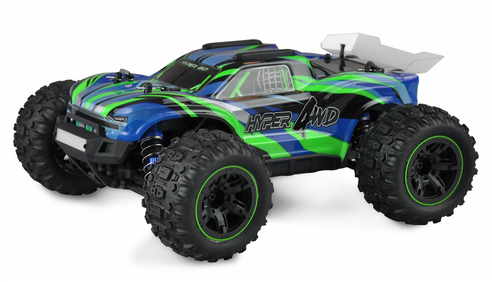 Hyper GO Truggy brushed 4WD 1:16 RTR blau/grün