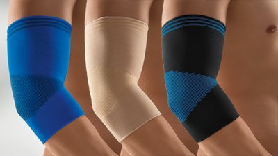 Bort ActiveColor,Ellenbogenbandage blau Gr.XL,