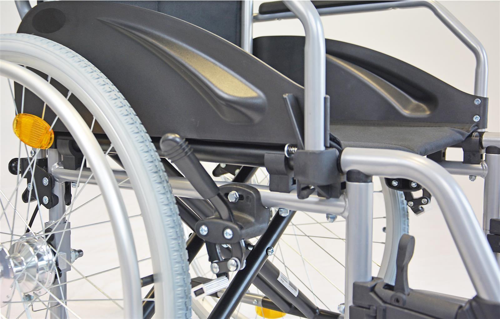 Lexis light TB 51Alu-Rollstuhl m. Trommelbremse, Sitzbreite 51 cm