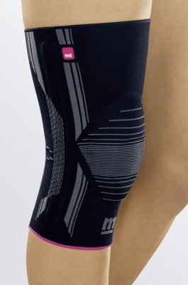 Kniebandage Genumedi Standard>>>>Farbe: silber Gr. V