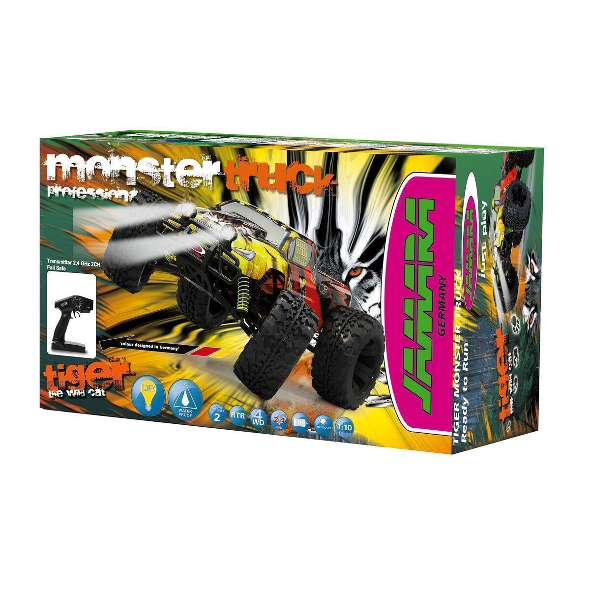 Tiger Monstertruck 4WD 1:10 Lipo 2,4GHz mit LED