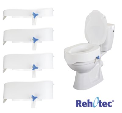 Toilettensitzerhöhung REHOTEC>>>>Ausf.: mit Deckel 10 cm