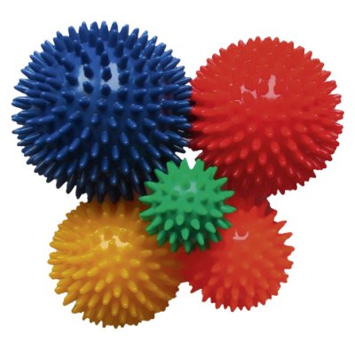 Igelball>>>>Farbe: grün 5 cm