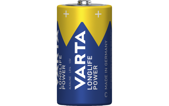 Baby-Batterie VARTA ''HIGH ENERGY'' 1,5 V, Typ C, 2er-Blister