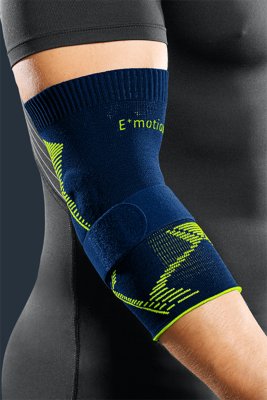 Ellenbogenbandage Epicomed E+motion 3.0 schwarz-gelb>>>>Gr. III
