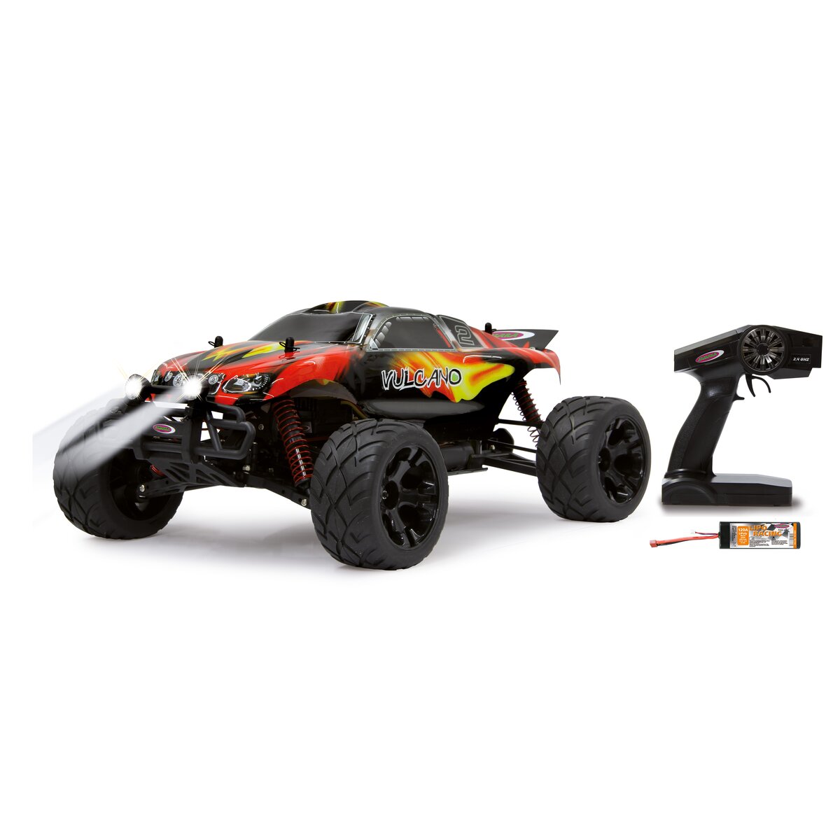 Vulcano Monstertruck 4WD 1:10 Lipo 2,4GHz mit LED