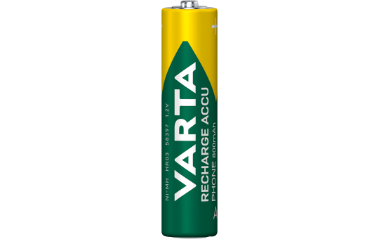 Micro-Akku VARTA ''Phone Power'', Ni-MH, 800mA, Typ AAA, 2er-Blister