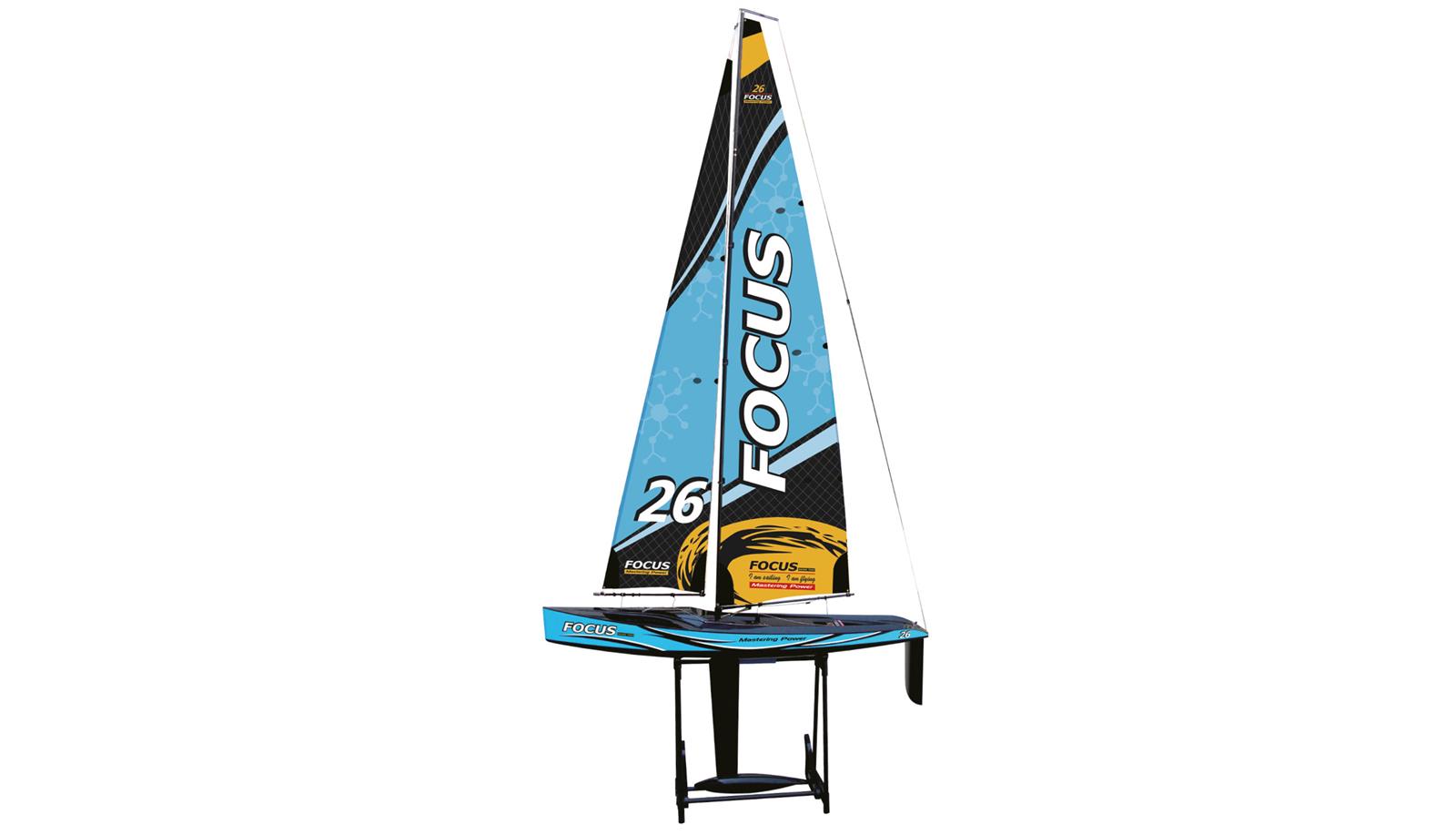 Focus III Racing Segelyacht 100cm RTR blau