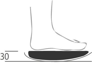 Therapieschuh BREMEN schwarz>>>>Gr. S