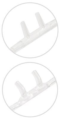 AEROpart Sauerstoff-Brille 11-S mit 2m Schlauch, gerade Nasenstutzen>>>>