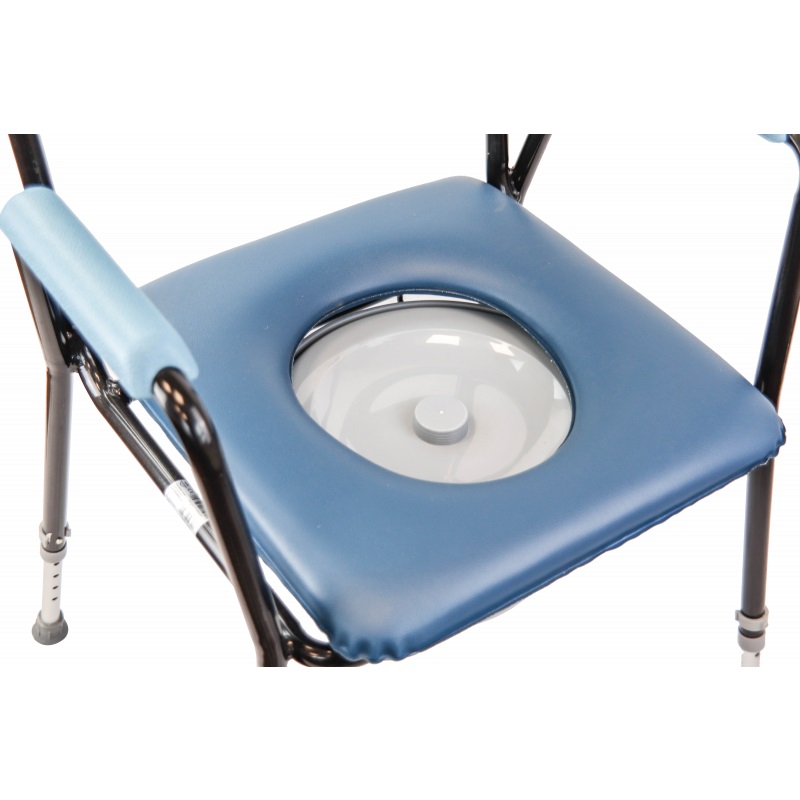 TS-0 Toilettenstuhl mit Rücken- und Armlehnen 3Stück