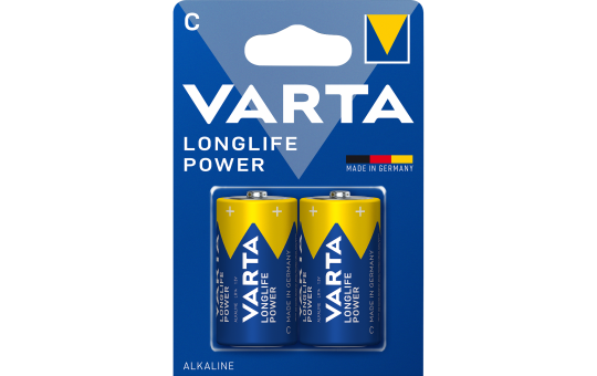 Baby-Batterie VARTA ''HIGH ENERGY'' 1,5 V, Typ C, 2er-Blister