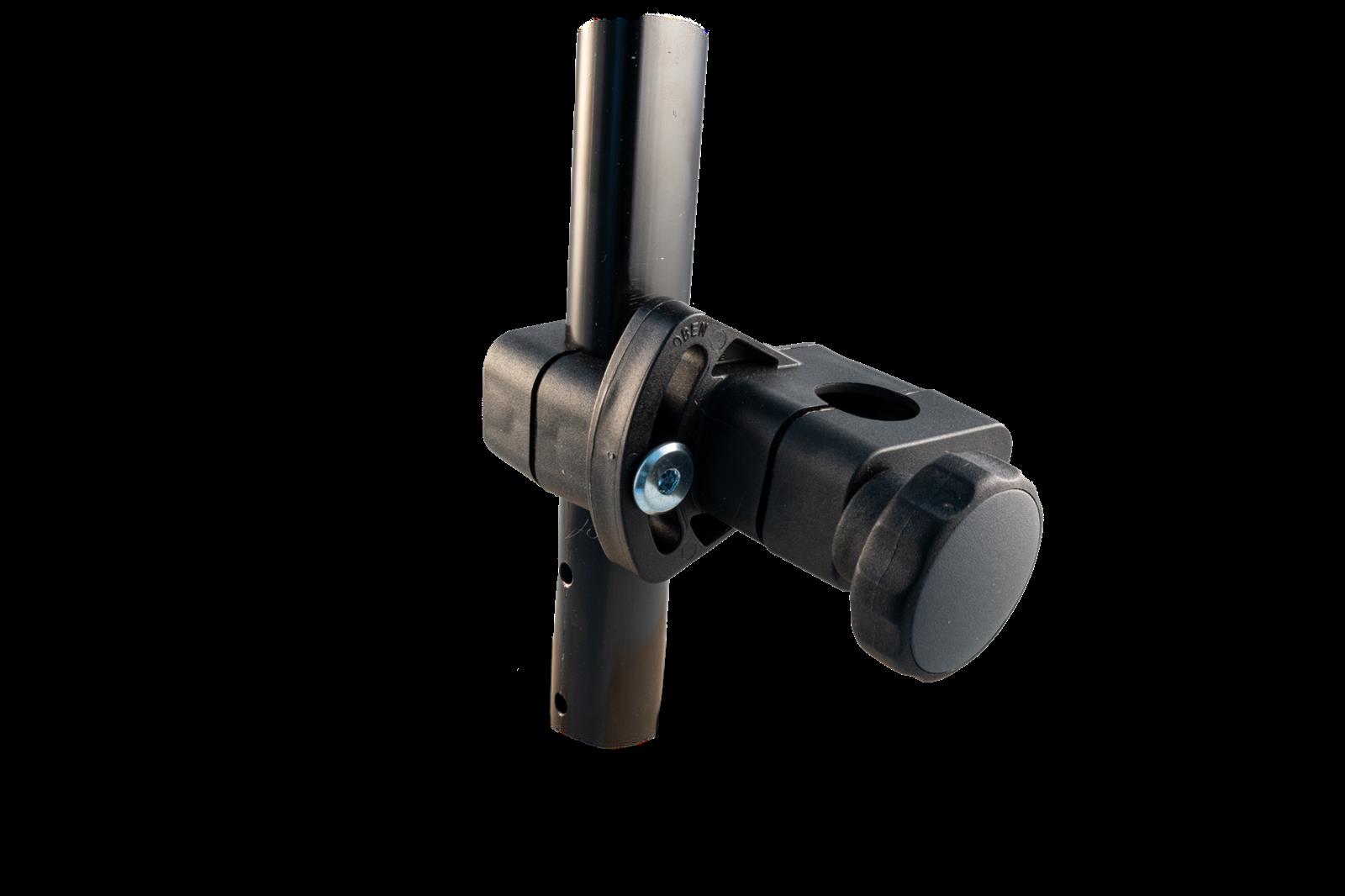 ROLLATORSCHIRM.TR.BR für 22 + 25 mm Rohr sowie für TOPRO, Gemino und Kudu-Rollatoren sowie Rollstühleblau, schwarz, silberAluminium, Fiberglas, Kunststoff