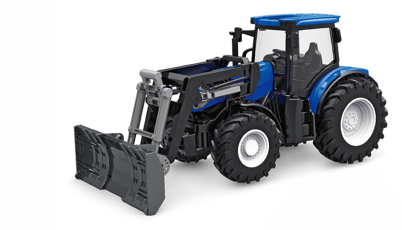 RC Traktor mit Räum-/Schiebeschild 1:24 RTR