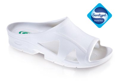 Bio-Slipper, weiß>>>>Gr. 39