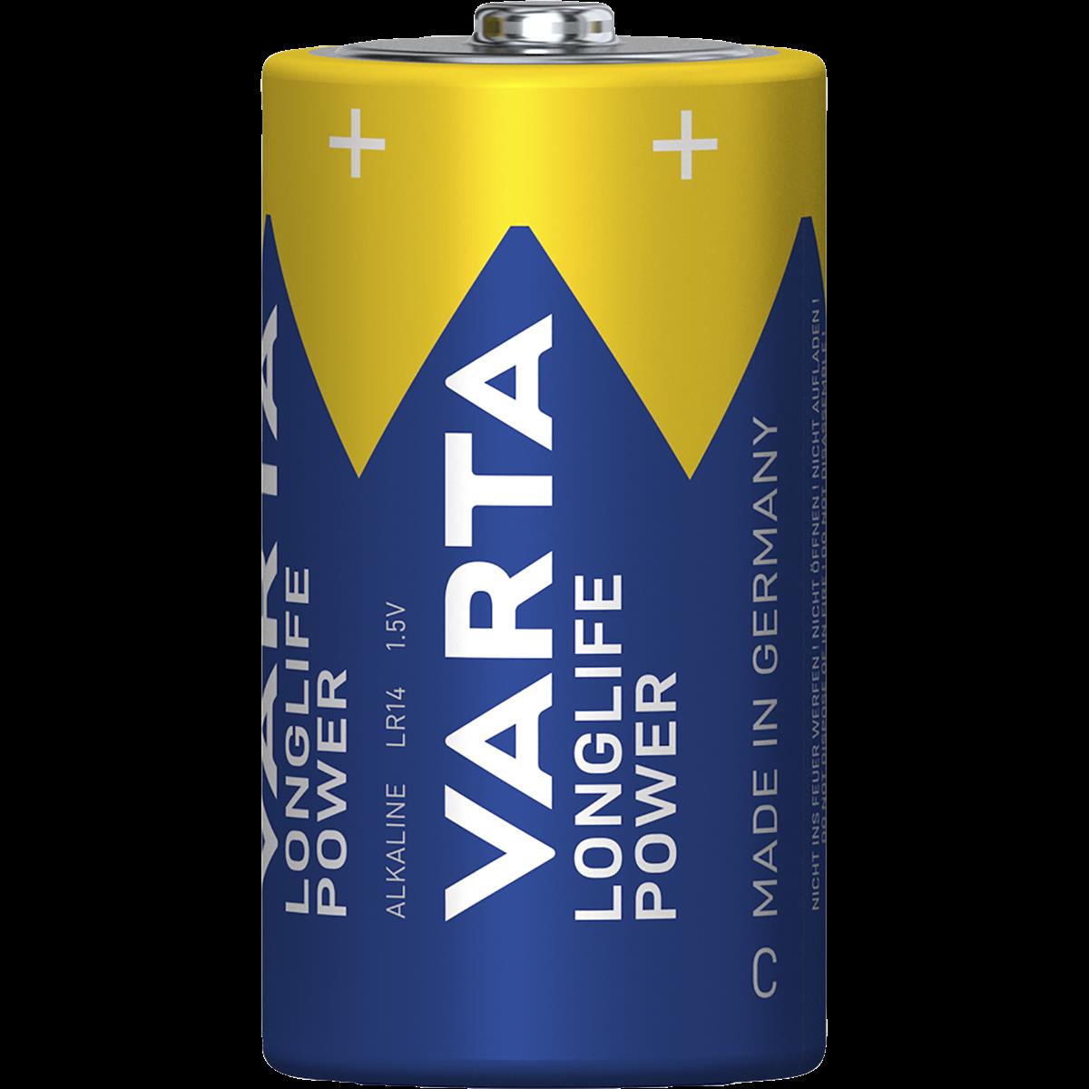 Baby-Batterie VARTA ''HIGH ENERGY'' 1,5 V, Typ C, 2er-Blister