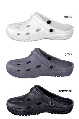 chung shi DUX Clog weiß Gr.,36-37,