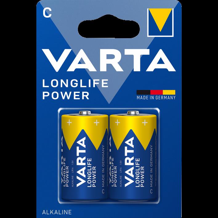 Baby-Batterie VARTA ''HIGH ENERGY'' 1,5 V, Typ C, 2er-Blister