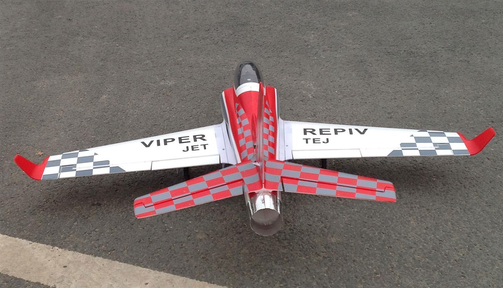 AMXFlight Viper Jet V4 Pro 6-8S PNP rot