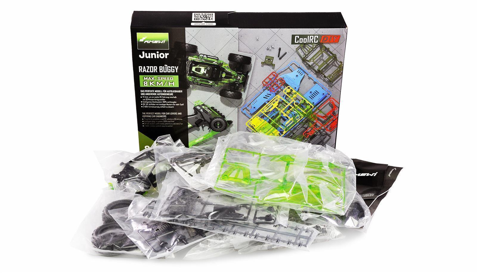 CoolRC DIY Razor Buggy 2WD 1:18 Bausatz grün