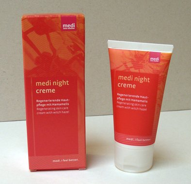Hautpflege medi night Creme>>>>150 ml