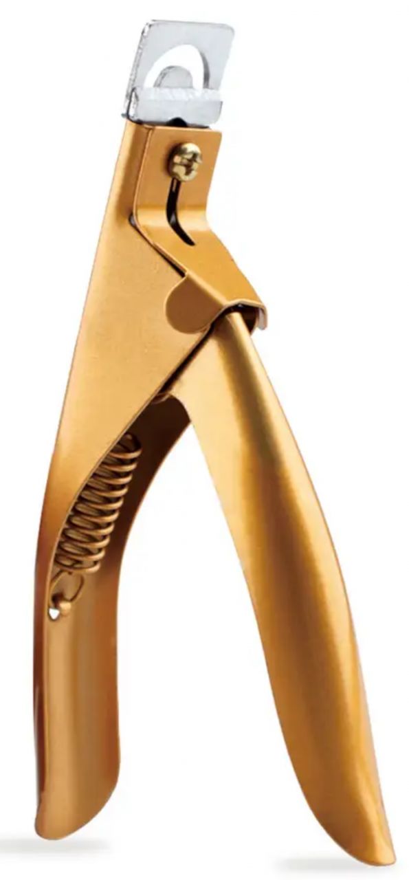 Top Nagelknipser Tip Cutter Schneider für Kunstnägel Gelnägel Maniküre Werkzeug aus Edelstahl Bronze TCB-01