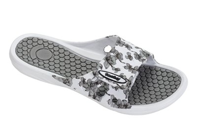 Damen-Pantolette SAMELA, grau>>>>Gr. 38