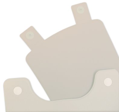 Bezug-Set für Badewannenlifter Bellavita Classic, weiß>>>>