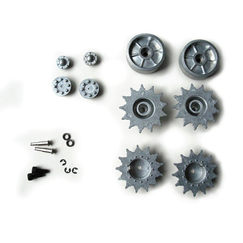 Sherman M4A3 Metalltreib- und Leiträder