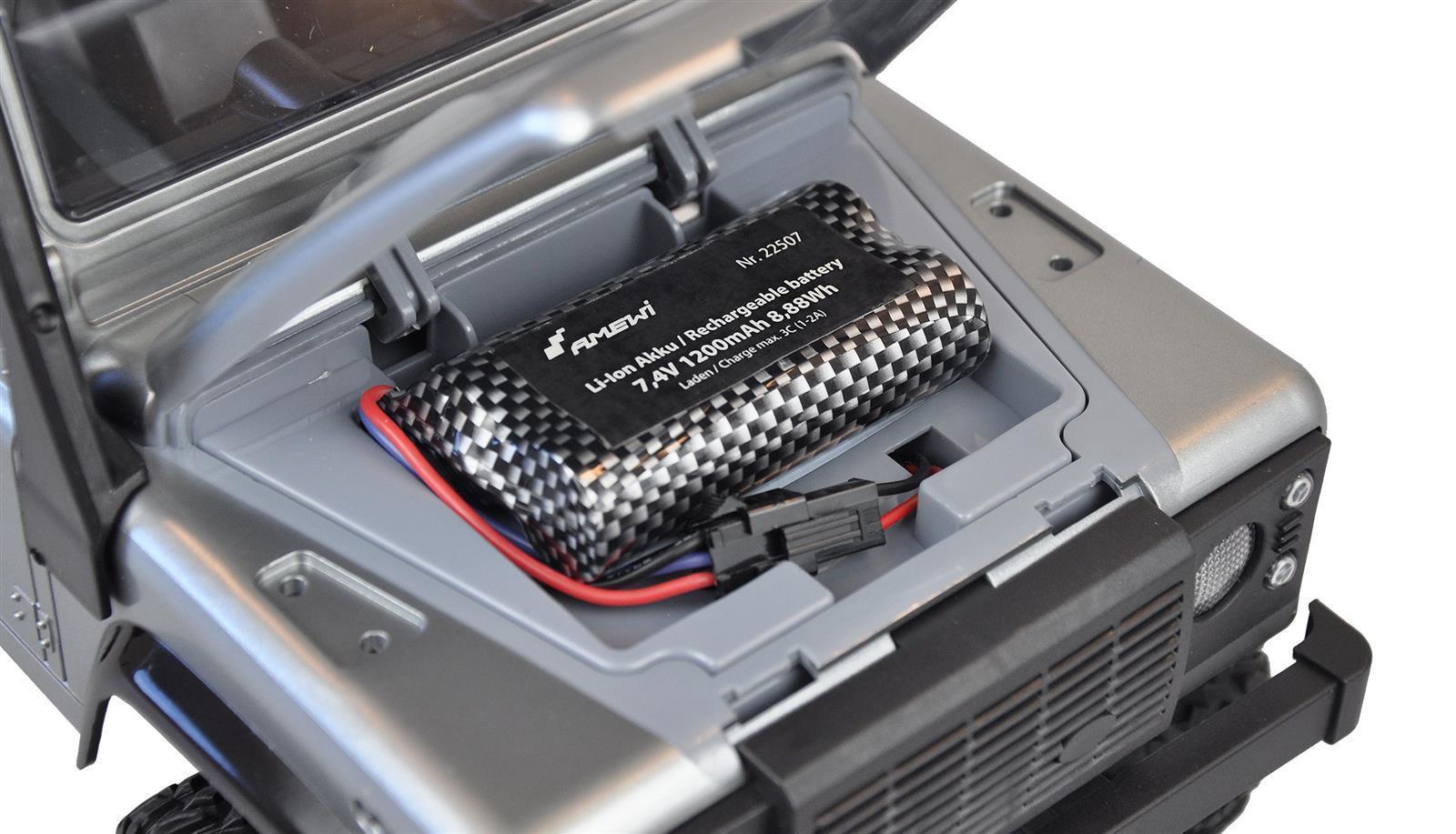 Land Rover Defender 90 Scale-Geländewagen 4WD 1:12 RTR