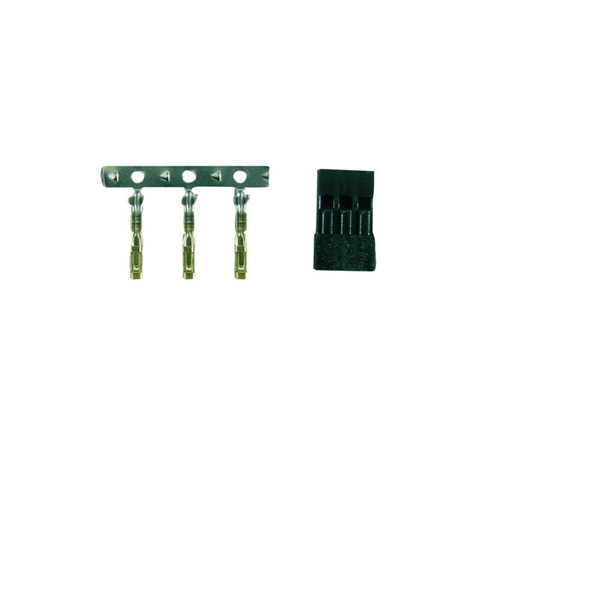 Servobuchse Bausatz JR VE100 vergold Pins