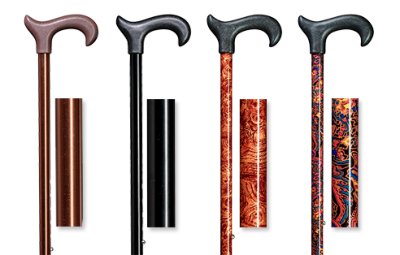 UNI-Ergonomic-Derbystock verstellbar>>>>Farbe: burlwood