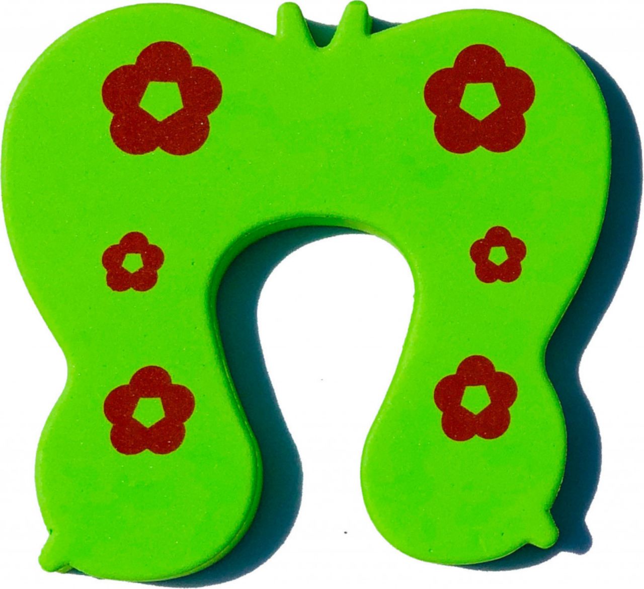 Top Türstopper Schmetterling für Kinder und Haustiere aus Schaumstoff Finger Fensterstopper Einklemmschutz Kindersicherung TSS-01