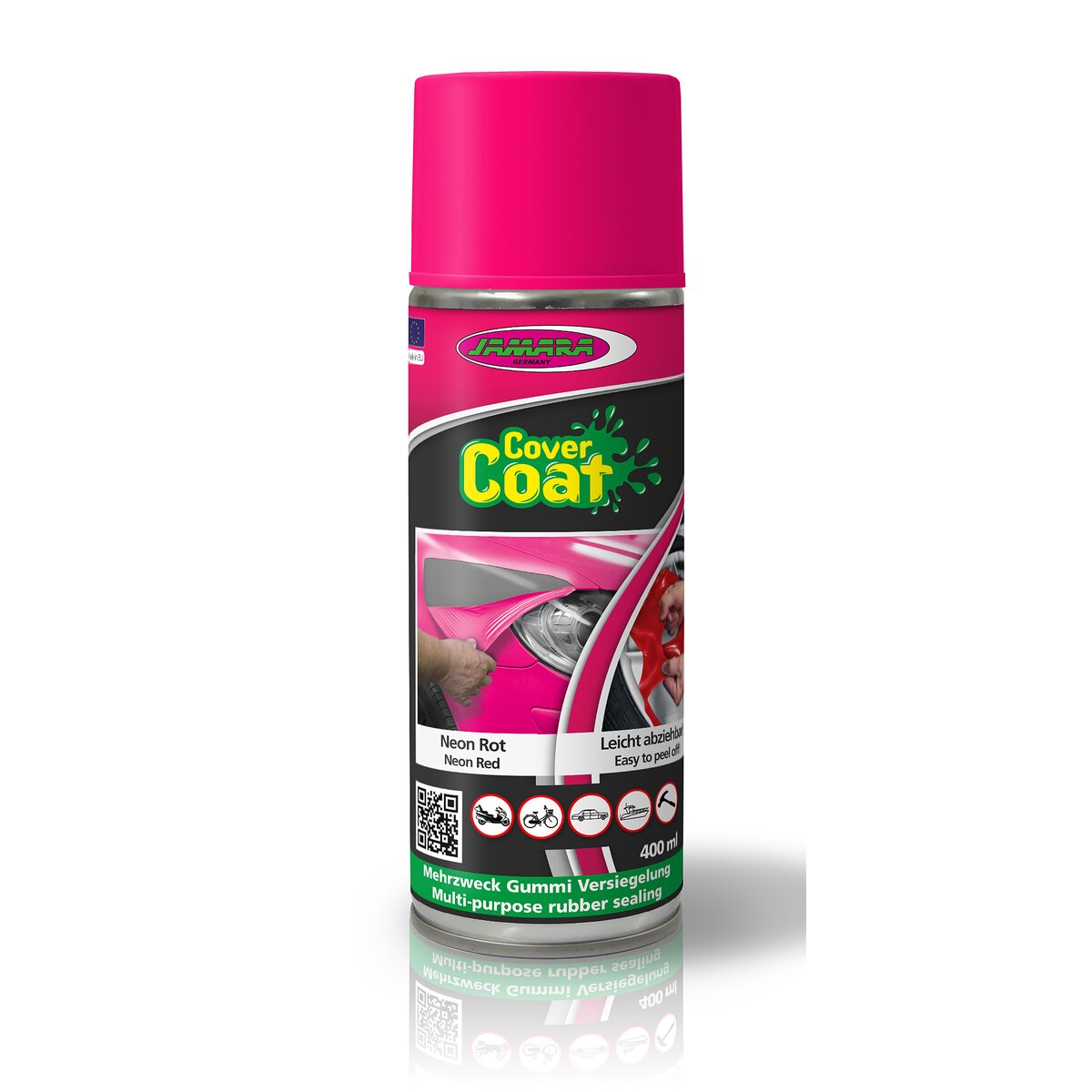 Cover Coat neon rot 400ml Spray