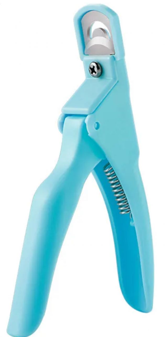 Top Nagelknipser Tip Cutter Schneider für Kunstnägel Gelnägel Falsche Nägel Maniküre Werkzeug Blau TCB-02