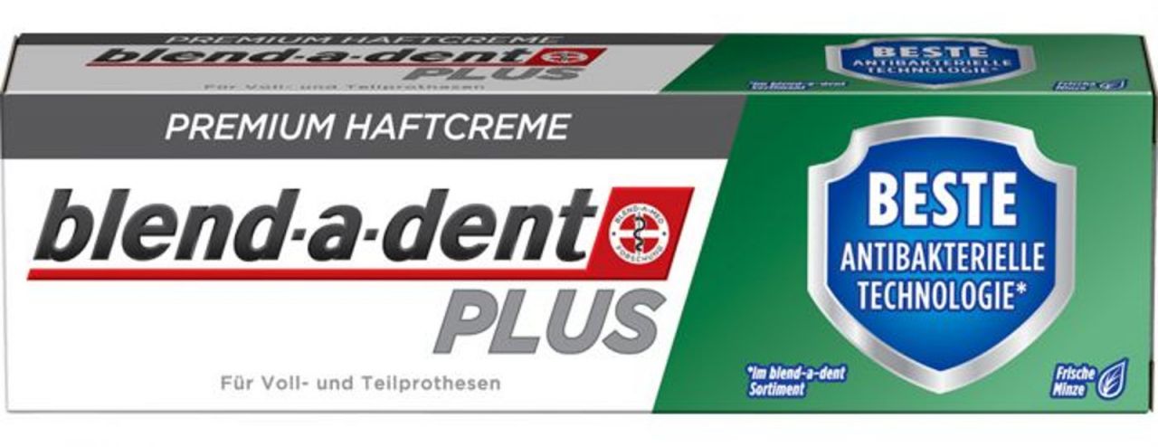 blend-a-dent Plus Premium Haftcreme Beste Antibakterielle Technologie 40 g