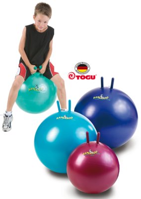 ABS-Sprungball Kangaroo Super,60cm farbig sortiert(TOGU),