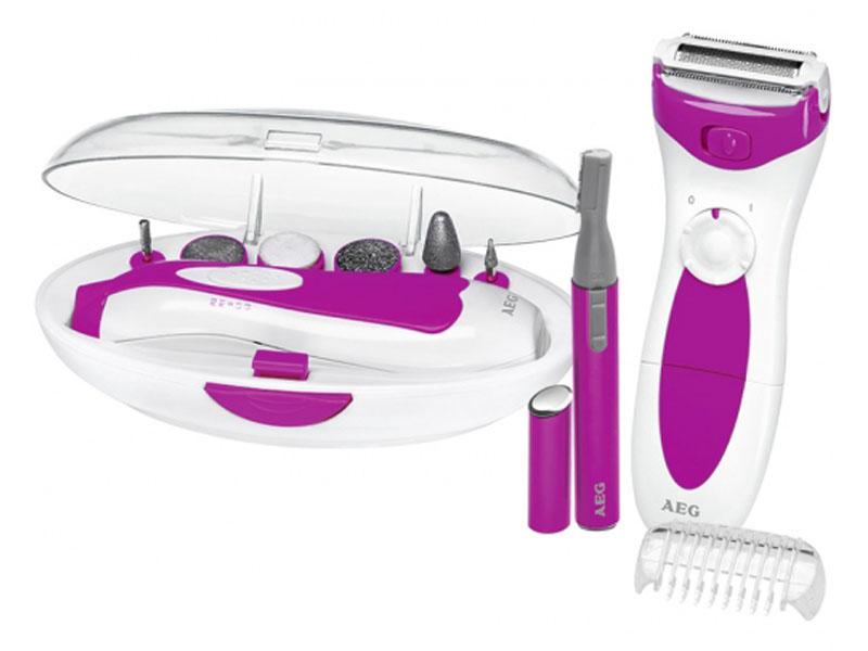 AEG Lady Beauty Set LBS 5676 weiß-pink