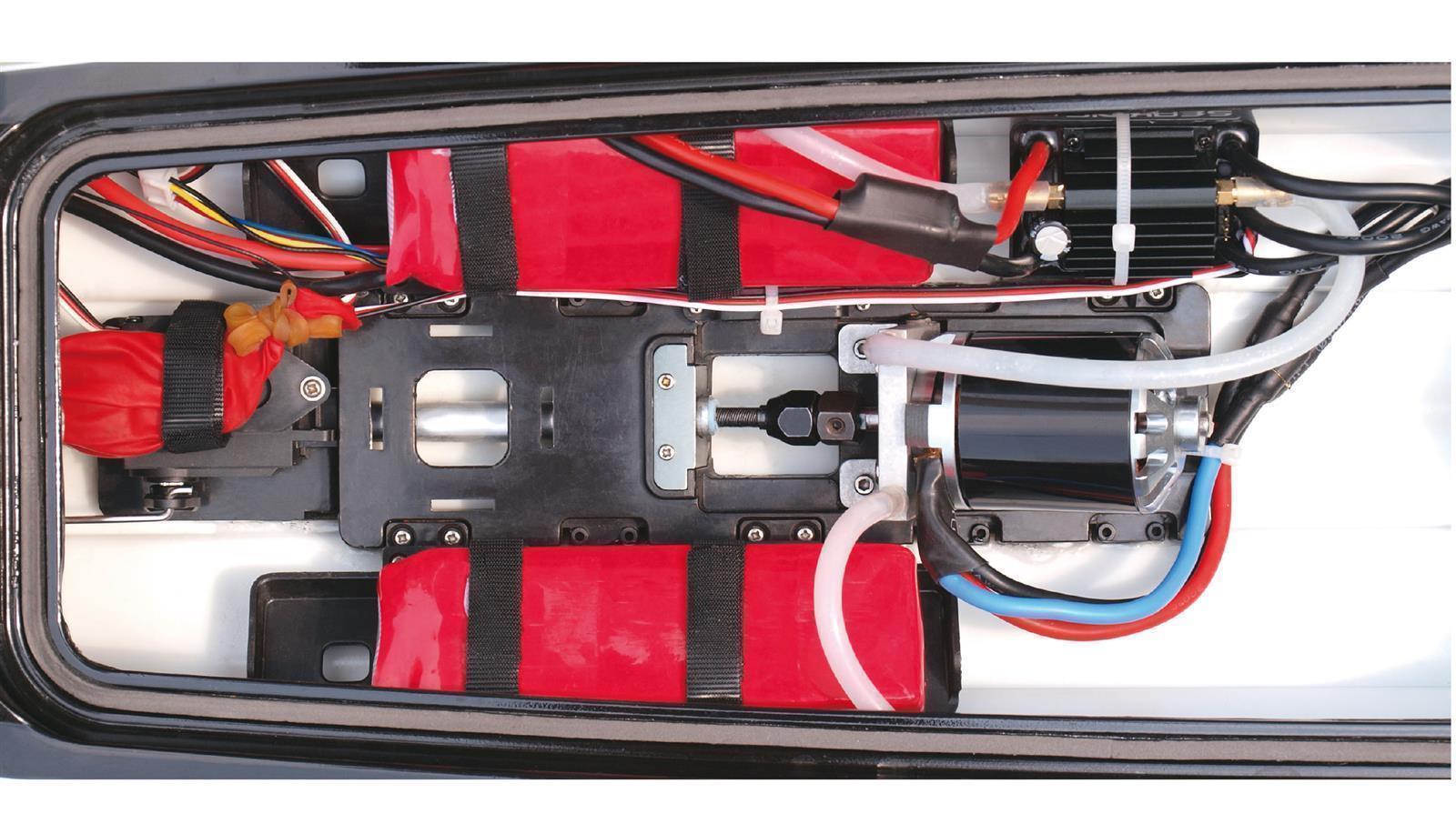 Alpha Mono-Rennboot 1060mm 4-6S rot