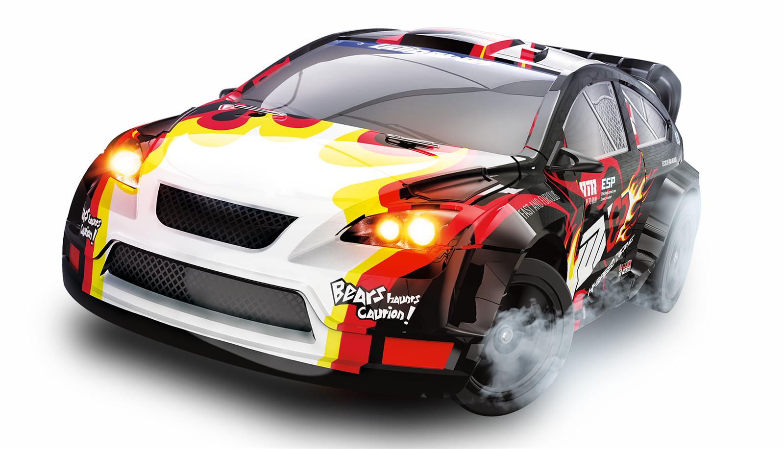 FR16-Pro Rallye Drift Fahrzeug brushless 4WD 1:16 RTRBis zu 45km/h