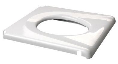 Sitzbrille mit Eimerhalterung, weiß>>>>