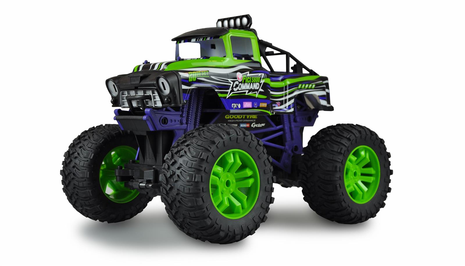 Green Command Big Monstertruck 1:10