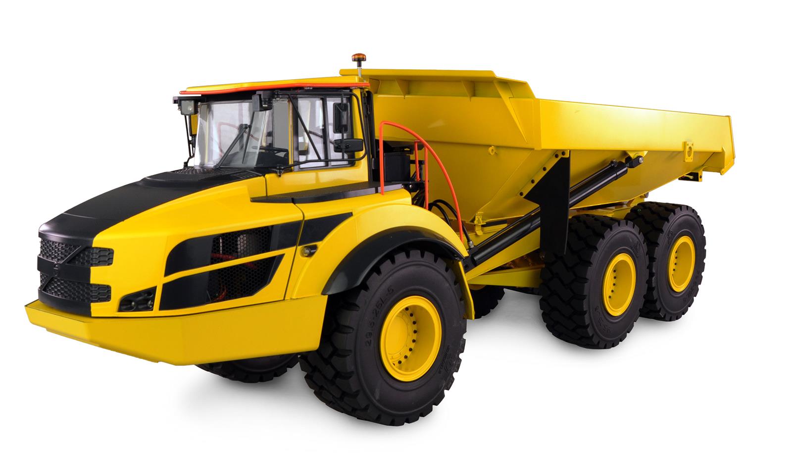 Hydraulik Muldenkipper G121H Metall 1:14 ARTR gelb