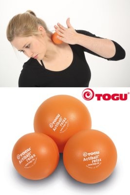 Actiball Relax M Massageball,8cm orange(TOGU),