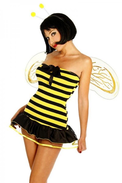 Bienenkostüm/Farbe:gelb/schwarz/Größe:3XL