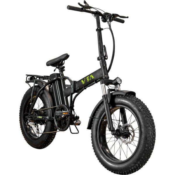 E-Bike Elektrofahrrad "Volta VB2" aus Aluminium, 48V 250W mit 10Ah Li-Ion Akku