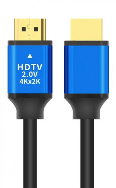 Top 1.5m 4k HDMI (m) schwarz/blaues Kabel Multifunktionskabel für DVD, 4k TV, Blu-ray, PS5/Xbox Seri