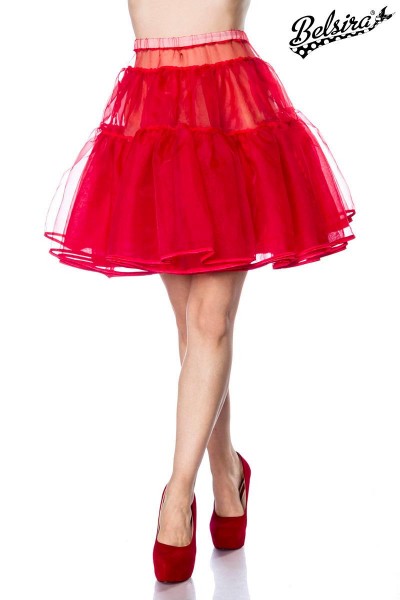 Petticoat/Farbe:rot/Größe:XS-L