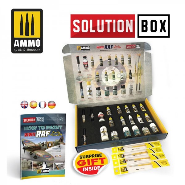 SOLUTION BOX – WWII RAF Early Aircraft