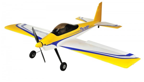 Thunder 1400mm Kunstflugmodell Tiefdecker PNP gelb